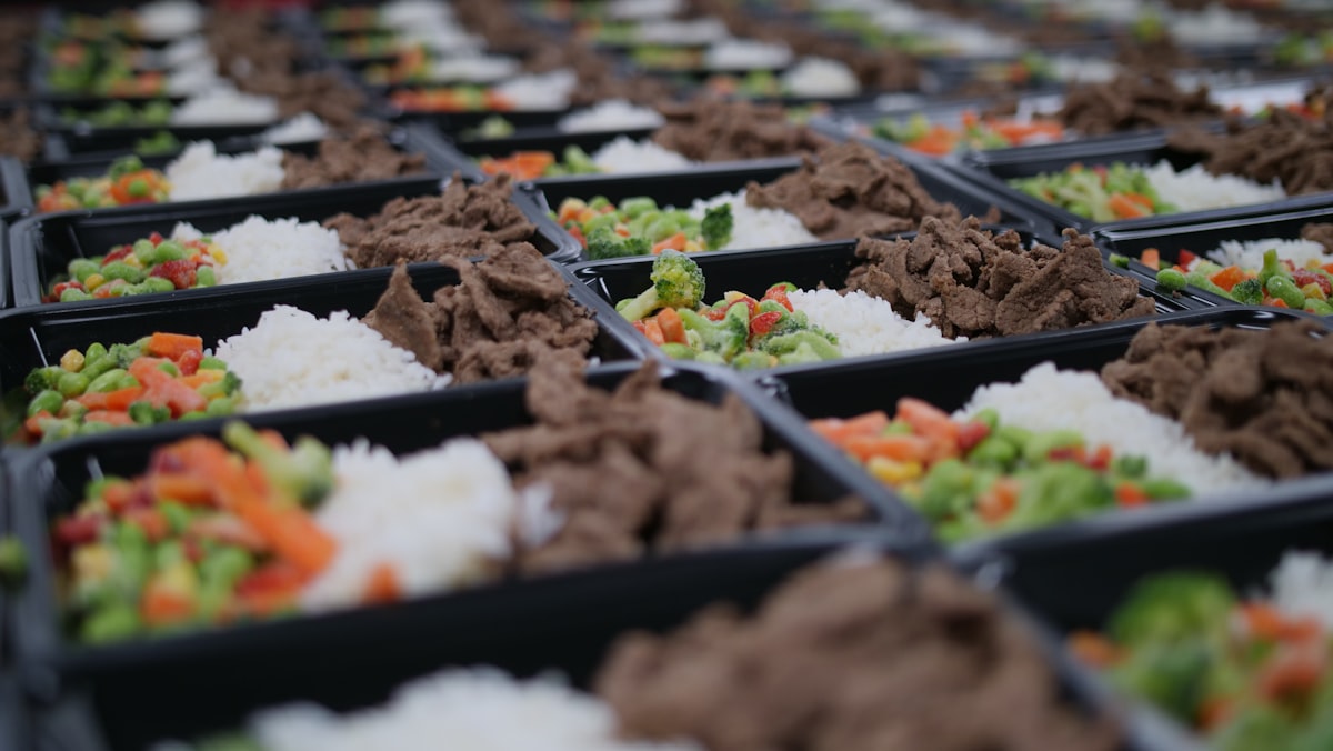 Protein-rich meal preparation